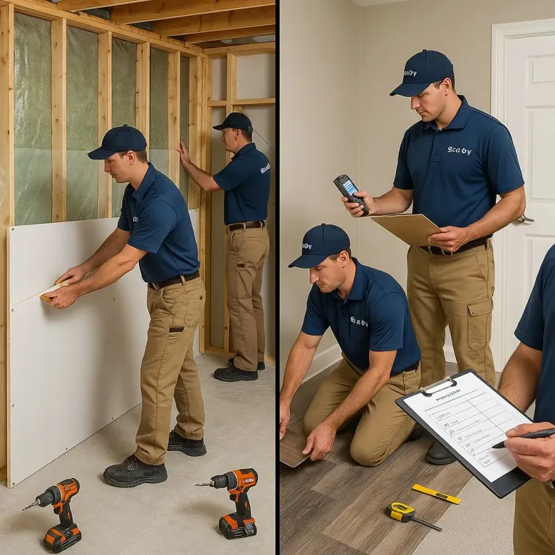 Repairs and Reconstruction process in Pittsylvania County, VA